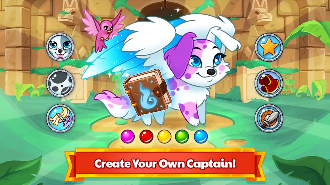 Dungeon Dogs - Idle RPG [МОД Бесконечные монеты] APK Android Screenshot 2