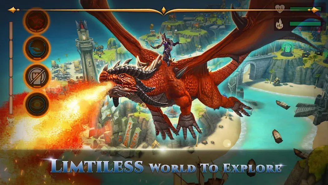 War Dragons (Вар Драгонс) [МОД Все открыто] APK Android Screenshot 1