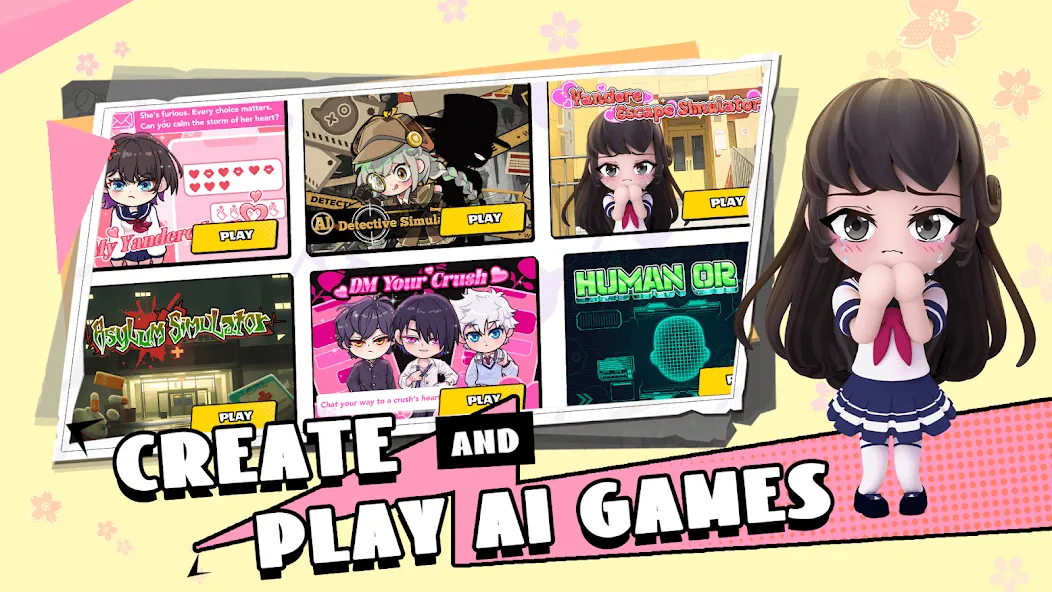 BUD: Create and Play AI Games (БУД) [МОД Меню] APK Android Screenshot 1