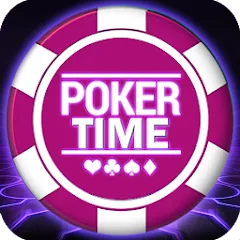 Poker Time- Pulsa Texas Holdem (Покер Тайм) [МОД Много денег] APK Android