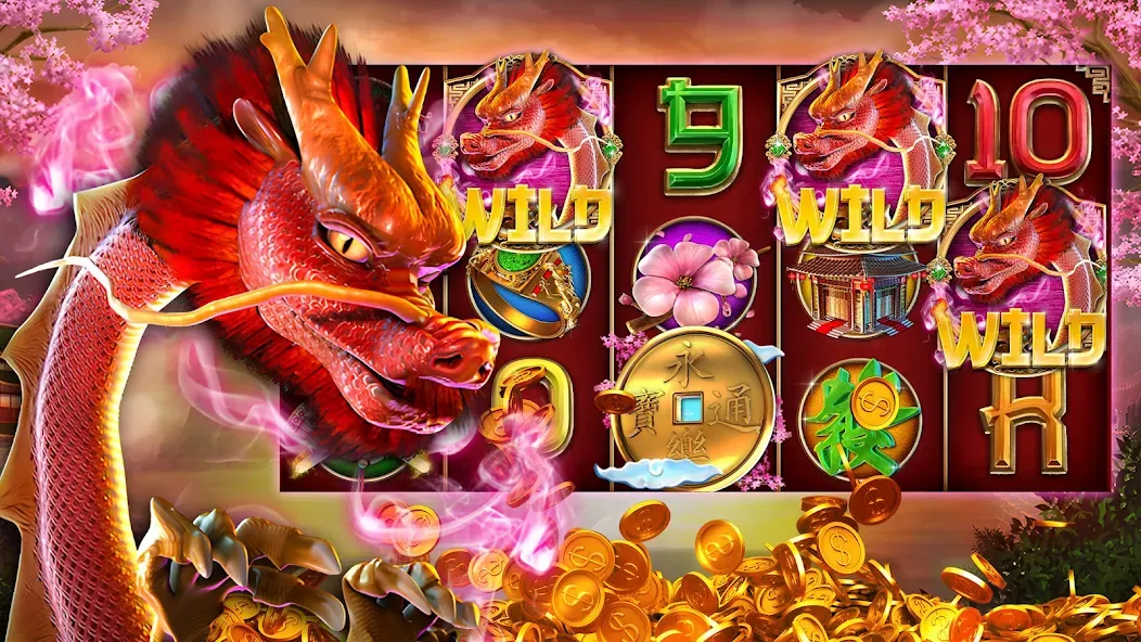 Pokie Magic Casino Slots (Поки Мэджик Казино Слоты) [МОД Меню] APK Android Screenshot 4