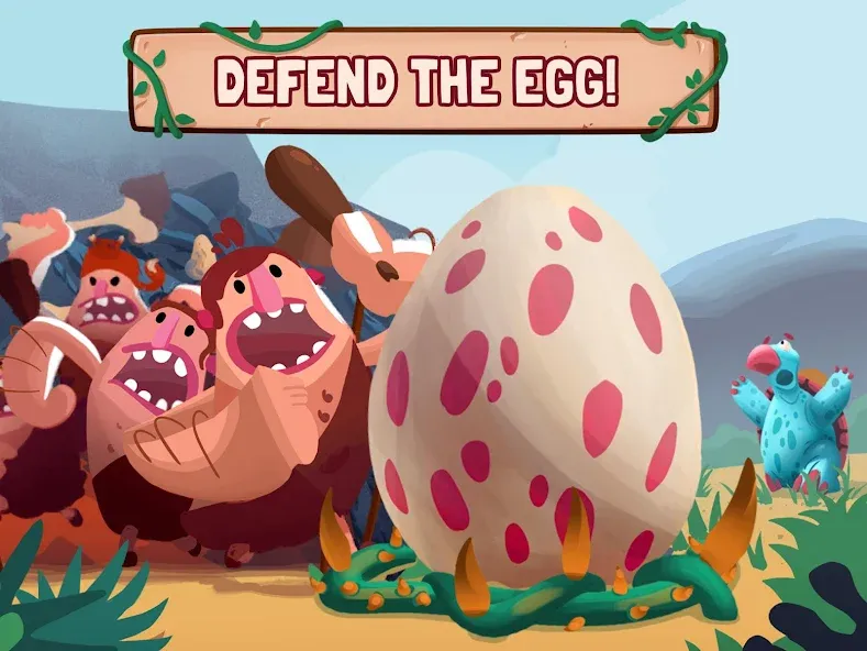 Dino Bash: Dinosaur Battle (Дино Баш) [МОД Бесконечные монеты] APK Android Screenshot 3