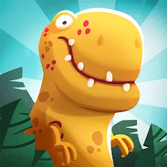 Dino Bash: Dinosaur Battle (Дино Баш) [МОД Бесконечные монеты] APK Android