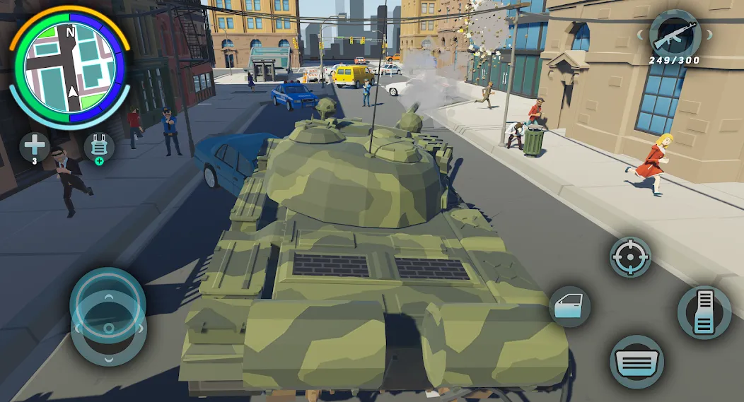 Gangster & Mafia Grand Polygon [МОД Mega Pack] APK Android Screenshot 4