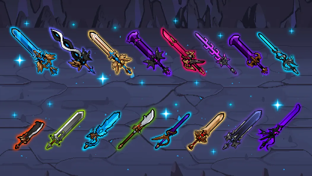 Hero Sword - Idle RPG (Хиро Сворд) [МОД Бесконечные монеты] APK Android Screenshot 3