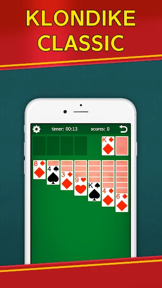 Classic Solitaire Klondike [МОД Все открыто] APK Android Screenshot 5