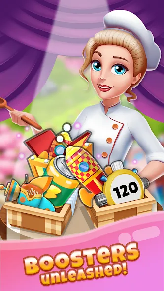 Merge Restaurant: Makeover (Мерж Ресторан) [МОД Все открыто] APK Android Screenshot 1