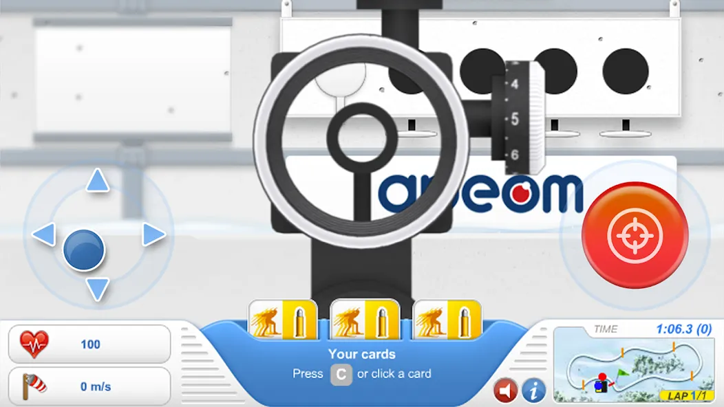 Biathlon Mania (Биатлон Мания) [МОД Меню] APK Android Screenshot 2