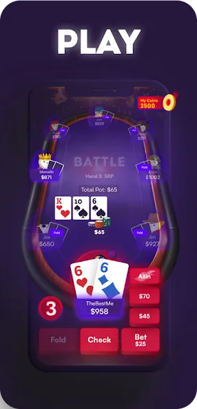 Prometheus: Battle Poker (Прометей) [МОД Все открыто] APK Android Screenshot 1