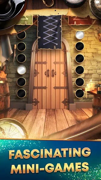 Puzzle 100 Doors - Room escape [МОД Бесконечные монеты] APK Android Screenshot 2