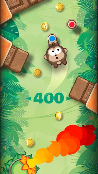Sling Kong (Слинг Конг) [МОД Бесконечные монеты] APK Android Screenshot 1