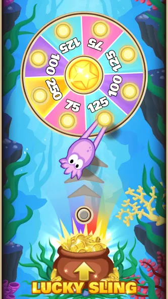 Sling Kong (Слинг Конг) [МОД Бесконечные монеты] APK Android Screenshot 3