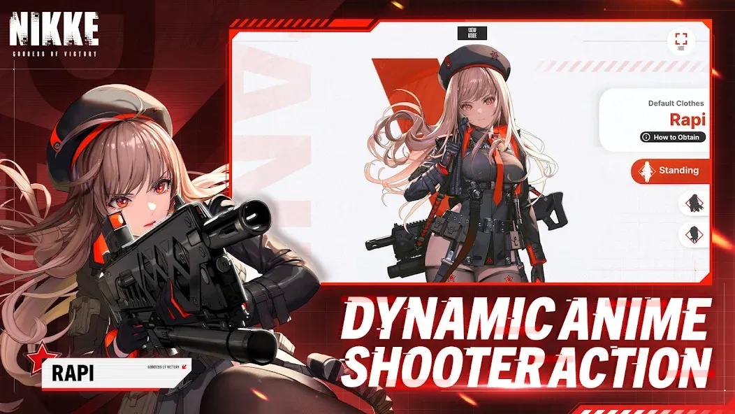 GODDESS OF VICTORY: NIKKE (ГОДЕСС ОФ ВИКТОРИ) [МОД Бесконечные монеты] APK Android Screenshot 3