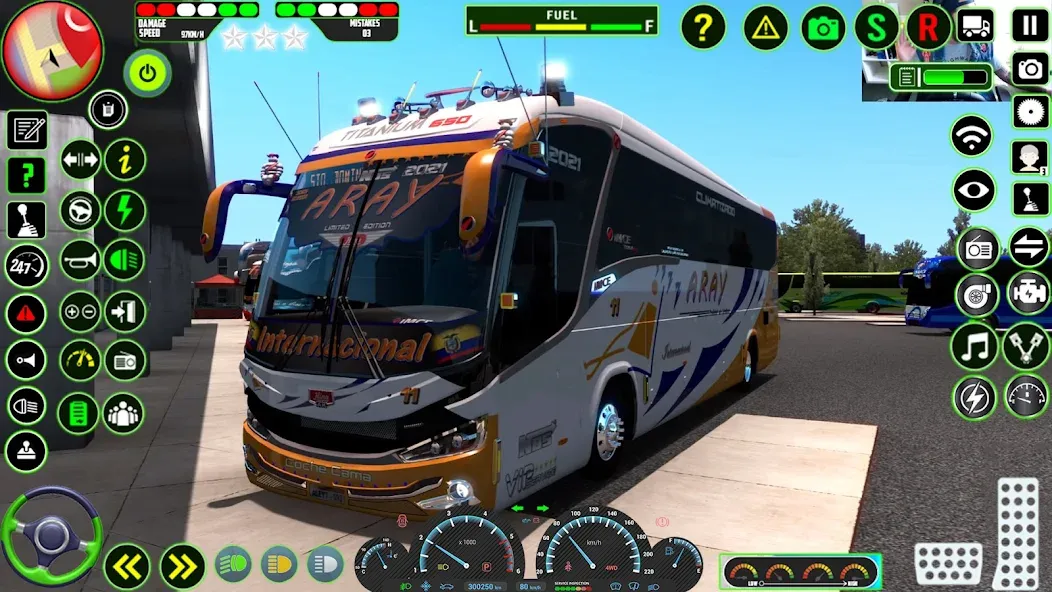 Euro Coach Bus Simulator 3D (Паблик Коуч Бас Драйвинг 3Д) [МОД Unlocked] APK Android Screenshot 1