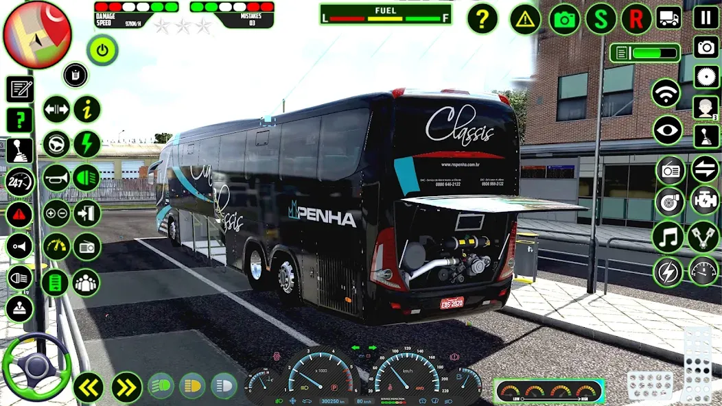 Euro Coach Bus Simulator 3D (Паблик Коуч Бас Драйвинг 3Д) [МОД Unlocked] APK Android Screenshot 2