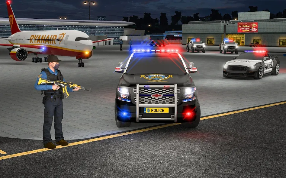 City Police Car Driving Games [МОД Много денег] APK Android Screenshot 4