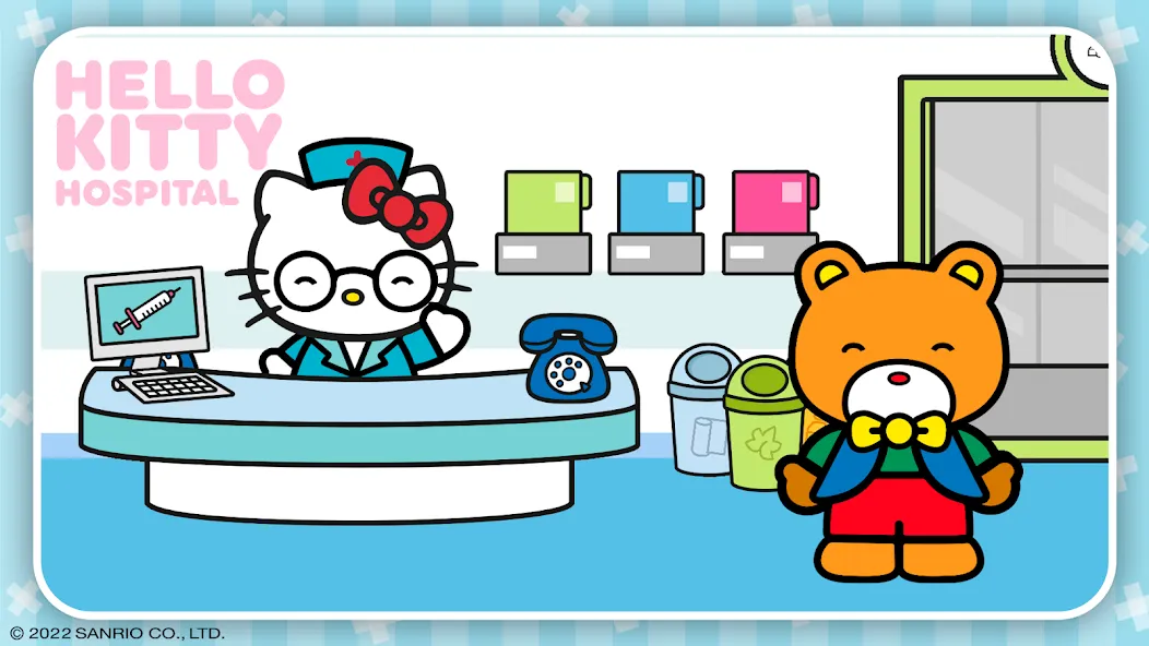 Hello Kitty: Kids Hospital (Хелло Китти) [МОД Меню] APK Android Screenshot 1