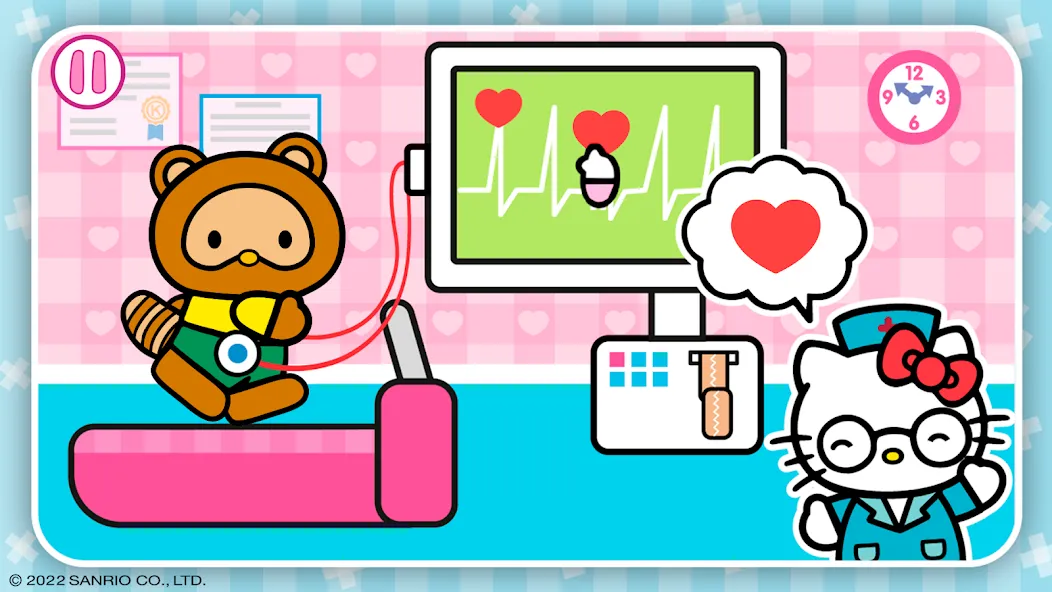 Hello Kitty: Kids Hospital (Хелло Китти) [МОД Меню] APK Android Screenshot 5