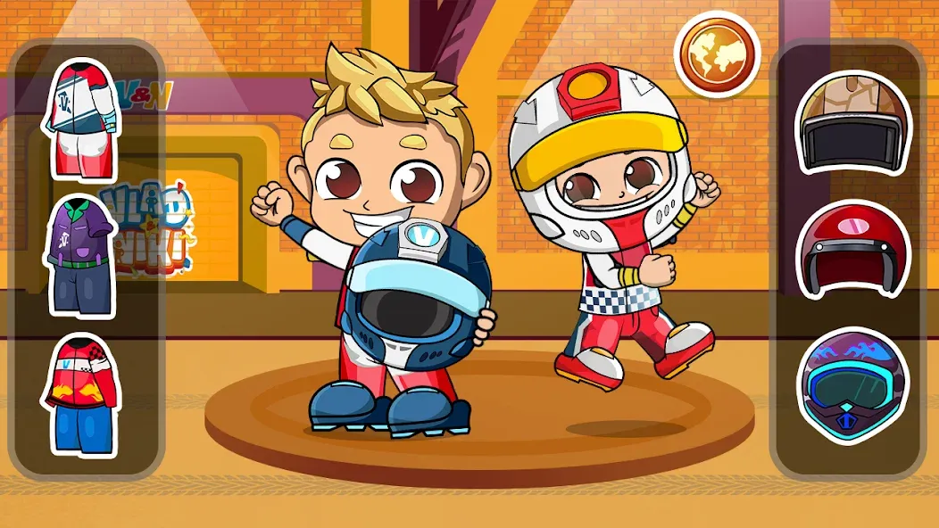 Monster Truck Vlad & Niki [МОД Много денег] APK Android Screenshot 1