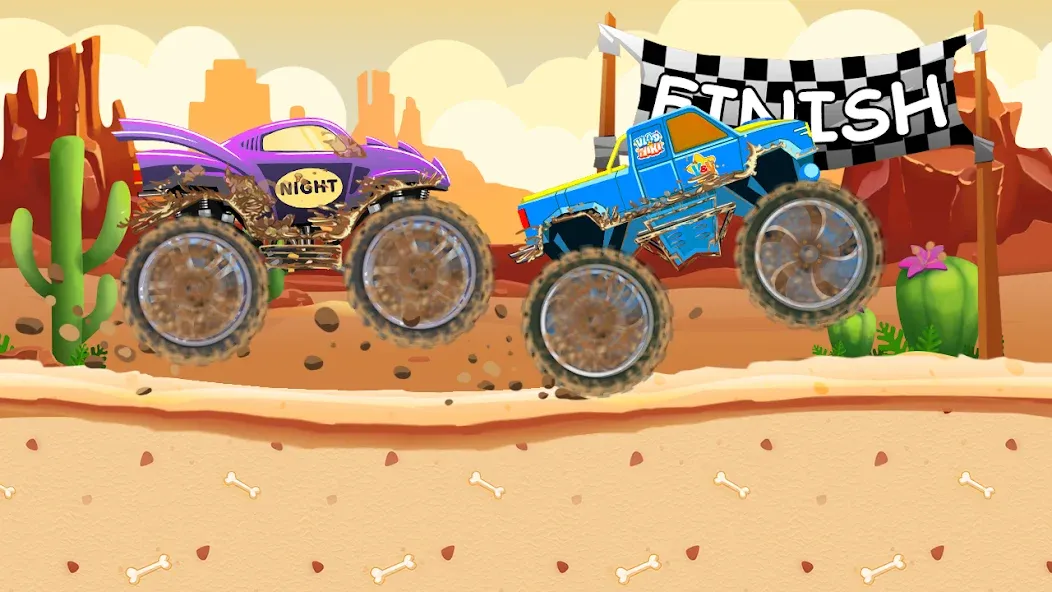 Monster Truck Vlad & Niki [МОД Много денег] APK Android Screenshot 2