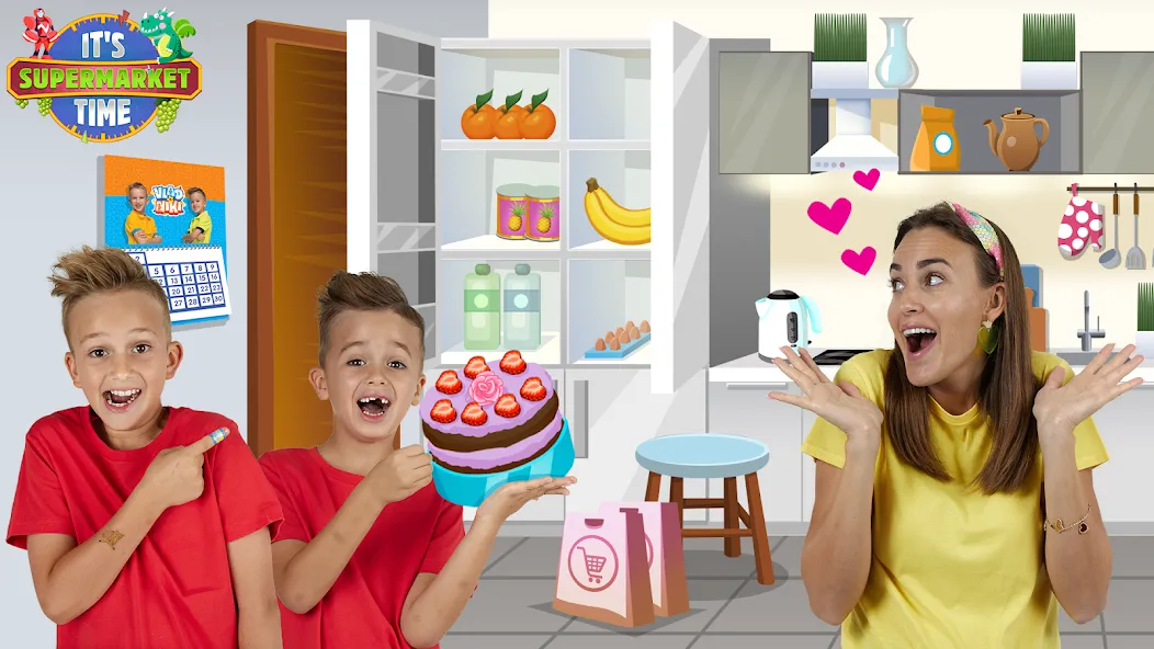 Vlad & Niki Supermarket game [МОД Много денег] APK Android Screenshot 5