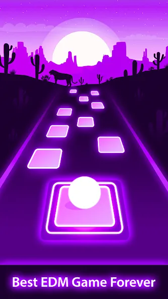 Magic Ball Tiles Hop Music Run (Меджик Бол Тайлз Хоп Мьюзик Ран) [МОД Unlocked] APK Android Screenshot 3