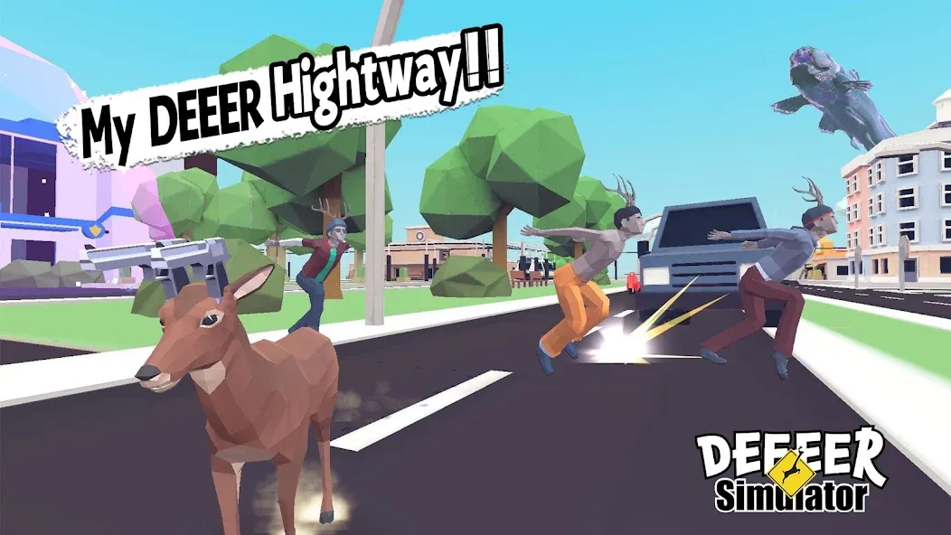 DEEEER Simulator: Modern World (ДИИИР Симулятор) [МОД Unlocked] APK Android Screenshot 1