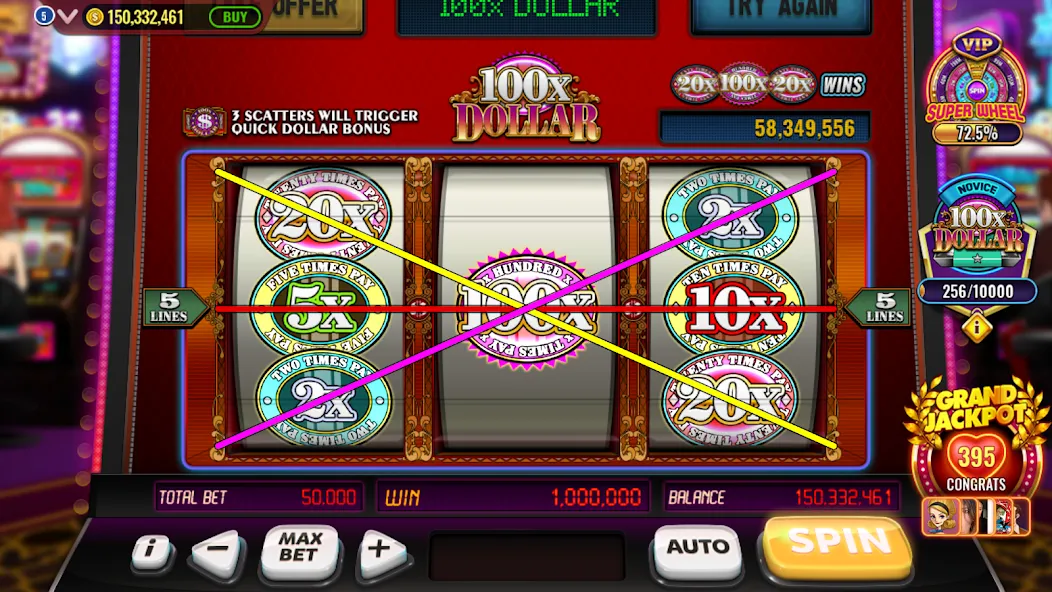 Vegas Live Slots: Casino Games (Вегас Лайв Слотс) [МОД Много денег] APK Android Screenshot 1