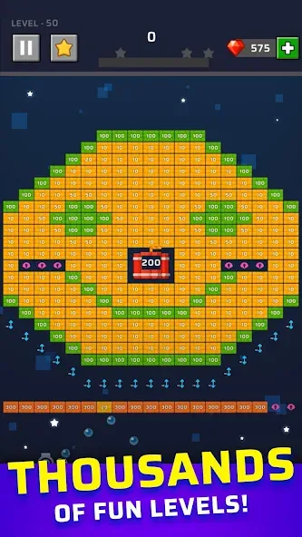 Brick Out - Shoot the ball (Брик Аут) [МОД Меню] APK Android Screenshot 2