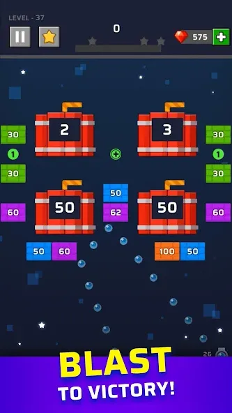 Brick Out - Shoot the ball (Брик Аут) [МОД Меню] APK Android Screenshot 4