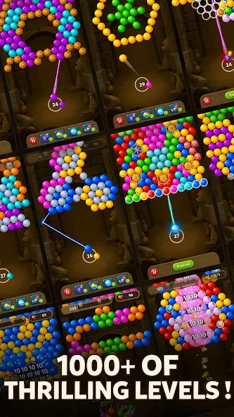 Bubble Pop Origin! Puzzle Game [МОД Все открыто] APK Android Screenshot 4