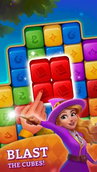 Magic Blast: Mystery Puzzle (Маджик Бласт) [МОД Mega Pack] APK Android Screenshot 2