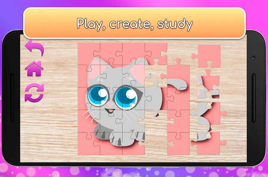 Kids Games for Girls. Puzzles [МОД Unlocked] APK Android Screenshot 3