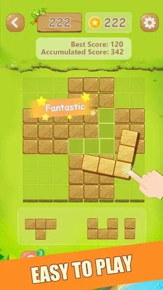 Puzzle Green Blocks (Пазл Зеленые Блоки) [МОД Mega Pack] APK Android Screenshot 4