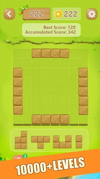 Puzzle Green Blocks (Пазл Зеленые Блоки) [МОД Mega Pack] APK Android Screenshot 5