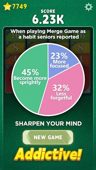 Merge Card Puzzle [МОД Много денег] APK Android Screenshot 4