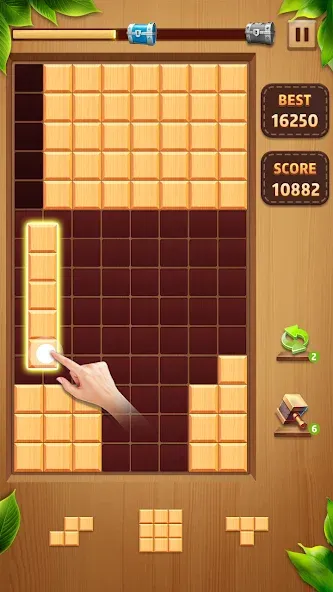 Wood Block Classic (Вуд Блок Классик) [МОД Бесконечные монеты] APK Android Screenshot 4