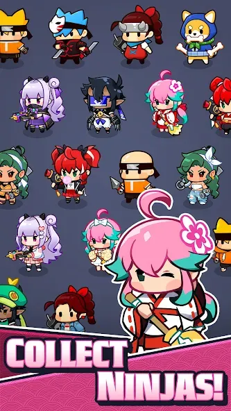 Ninja Survivors Online (Ниндзя Выжившие Онлайн) [МОД Много денег] APK Android Screenshot 4