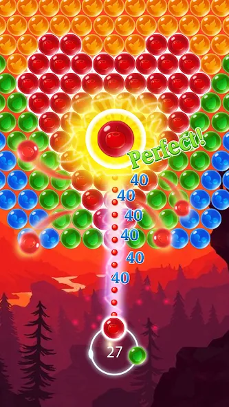 Bubble Shooter Magic Forest (Бабл шутер Магик Форест) [МОД Много денег] APK Android Screenshot 1