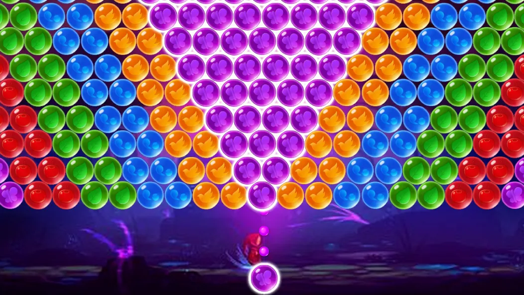 Bubble Shooter Magic Forest (Бабл шутер Магик Форест) [МОД Много денег] APK Android Screenshot 2