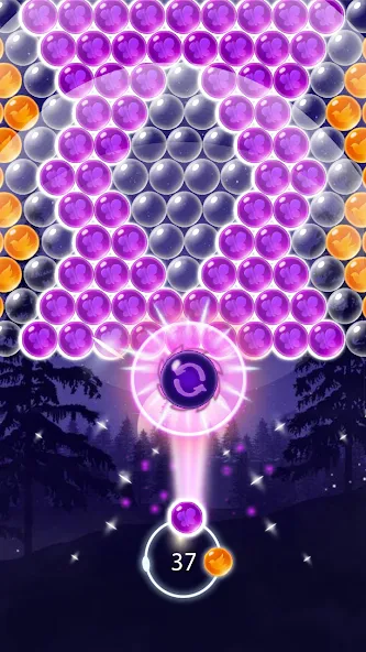 Bubble Shooter Magic Forest (Бабл шутер Магик Форест) [МОД Много денег] APK Android Screenshot 3