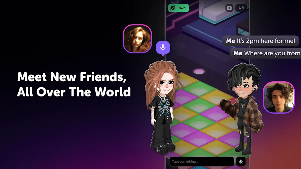 Highrise: Avatar, Meet & Play (Хайрайз) [МОД Premium] APK Android Screenshot 1