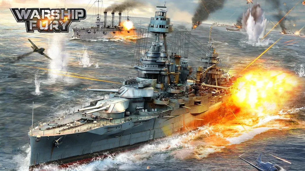 Warship Fury [МОД Много денег] APK Android Screenshot 1