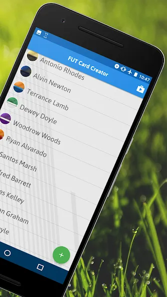 FUT Card Creator 23 (ФУТ Кард Криэйтор 23) [МОД Много денег] APK Android Screenshot 3