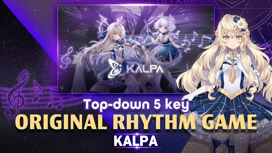 KALPA - Original Rhythm Game (КАЛПА) [МОД Все открыто] APK Android Screenshot 2