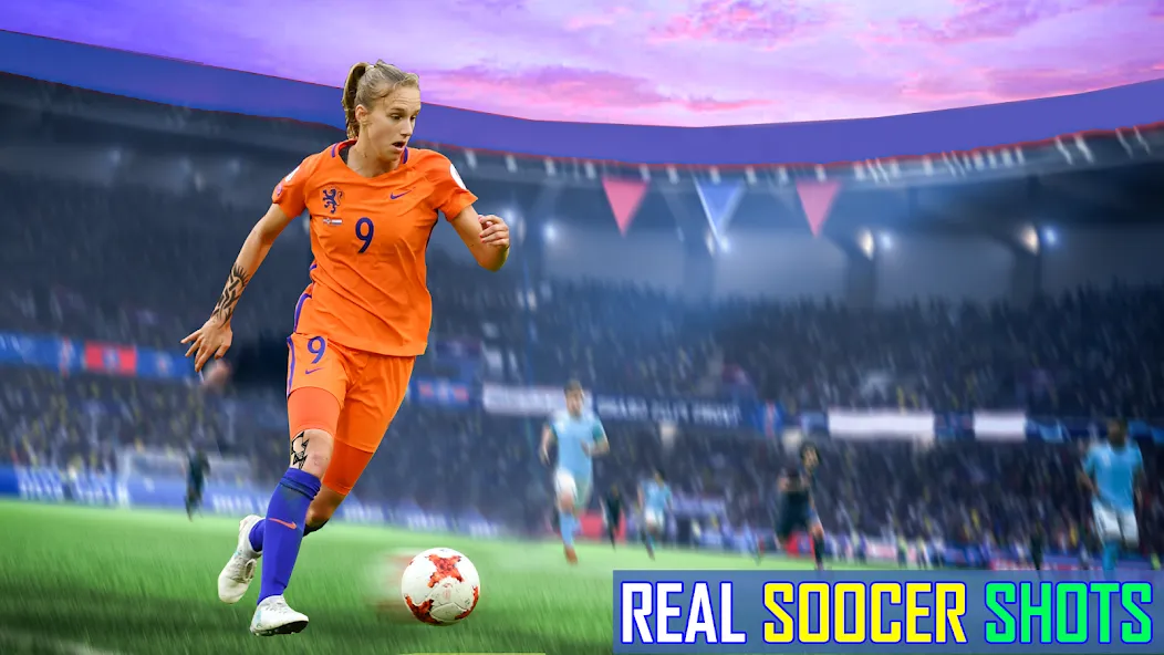Soccer Kick Worldcup Champion [МОД Бесконечные монеты] APK Android Screenshot 1