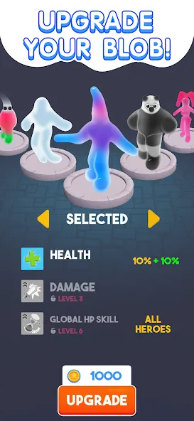 Blob Hero (Блоб Герой) [МОД Unlocked] APK Android Screenshot 5