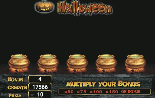 Slot Machine Halloween Lite (Слот машина Хэллоуин Лайт) [МОД Premium] APK Android Screenshot 3