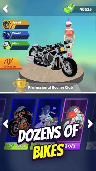 Wild Wheels: Bike Racing (Уайлд Вилз) [МОД Unlocked] APK Android Screenshot 4