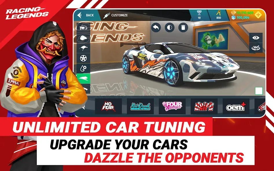 Racing Legends Funzy (Расинг Легендс Фанзи) [МОД Mega Pack] APK Android Screenshot 3